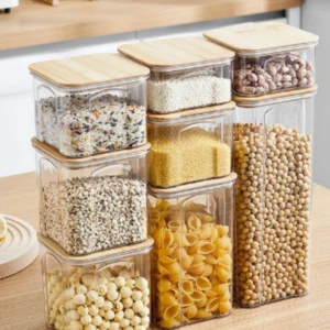 Set of  8 Plastic Free Durable Food Storage