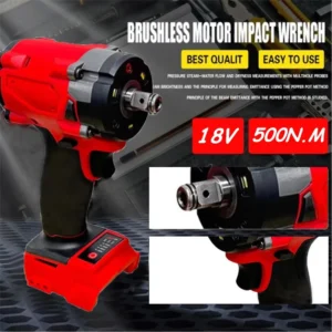 Brushless Wrench  Driver 1/2" Cordless Screwdriver