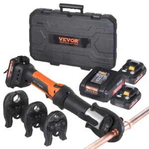 18V Electric Pipe Crimping Tool for 1/2" 3/4" 1"